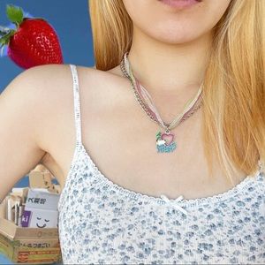 y2k Chain strap one piece necklace🎀